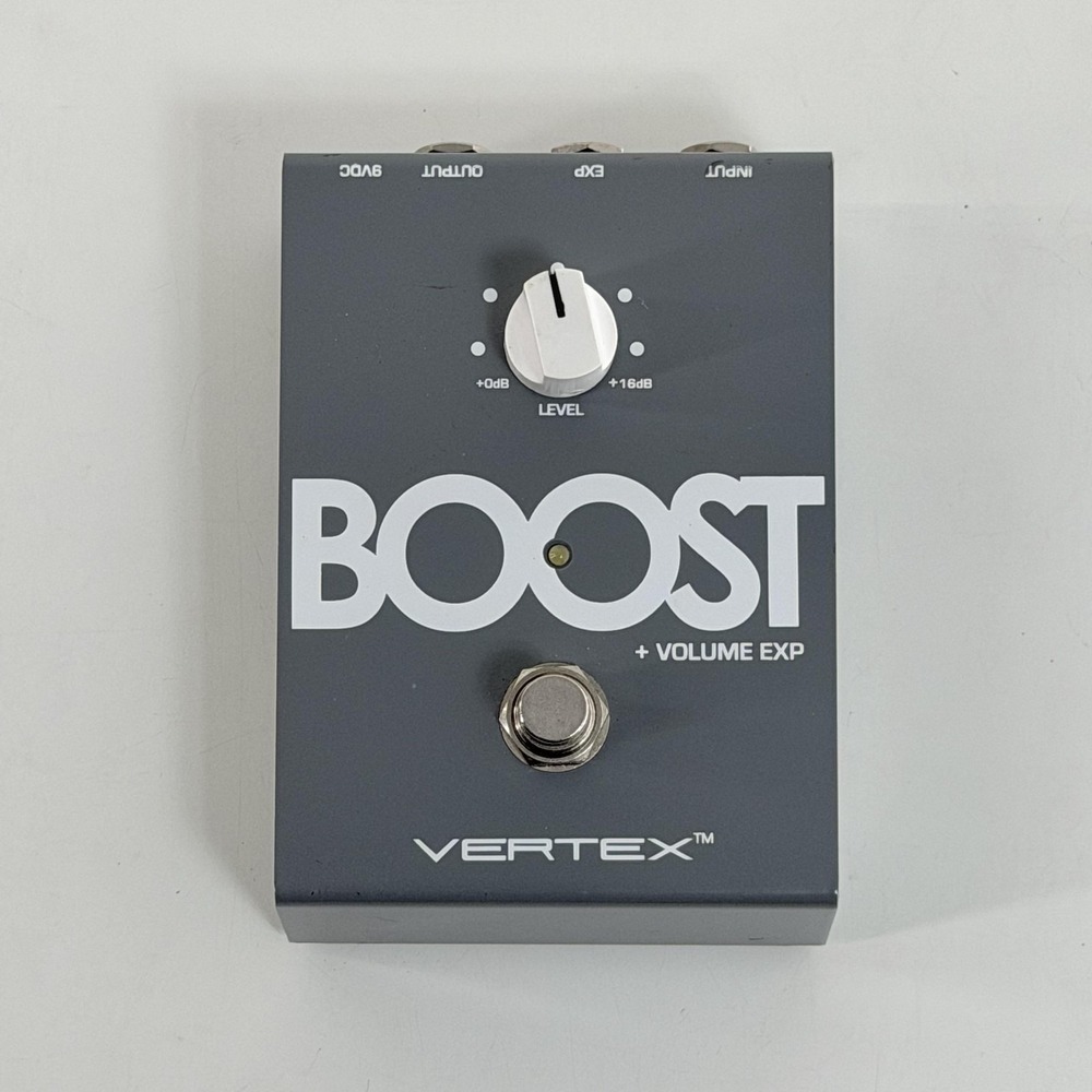 Vertex Boost + Volume EXP Analog Electric Guitar Effects Pedal VB2165 Gray
